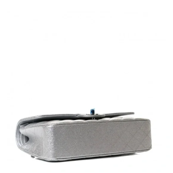 **SOLD** CHANEL Glittered Metallic Caviar Medium Double Flap LIMITED EDITION - Picture 8 of 12